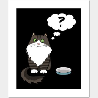 Foodie cat Posters and Art